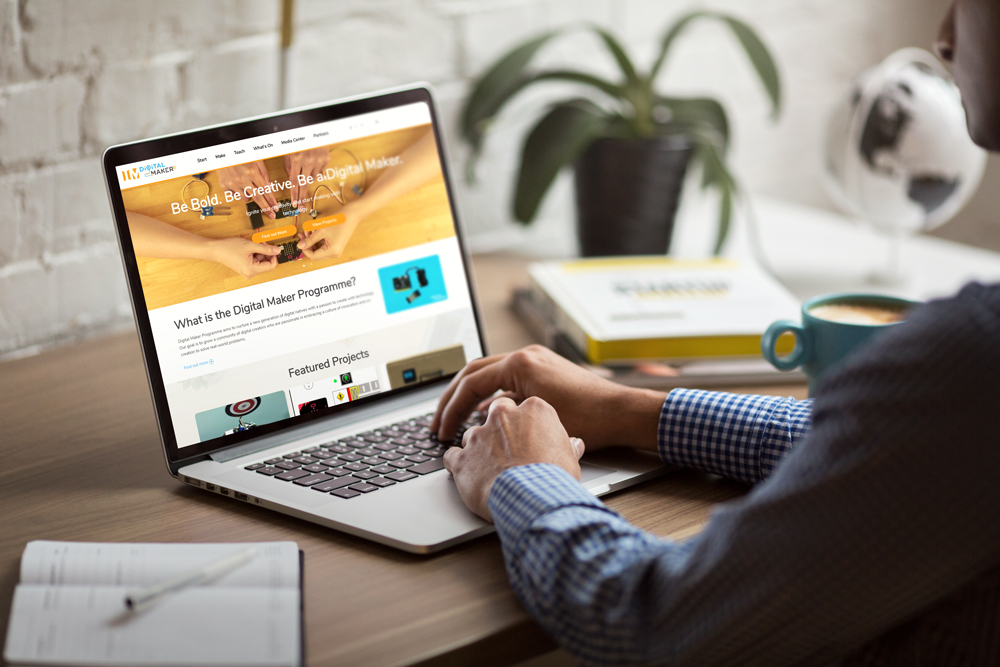 lusterbuck website design