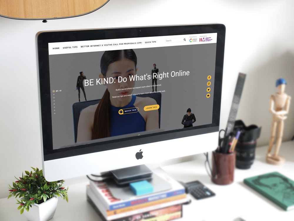 betterinternet.sg website design
